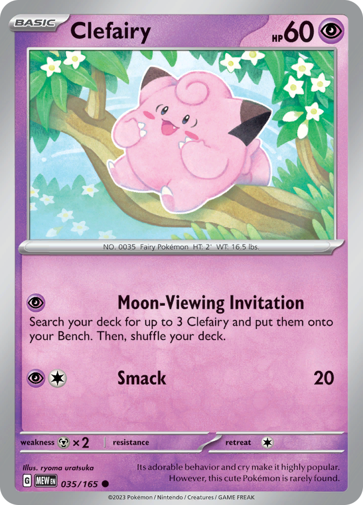 035/165 Clefairy SV 151 English