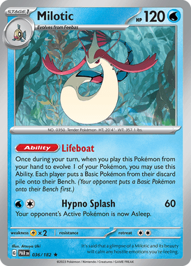 Milotic 036/182 sv04 Paradox Rift