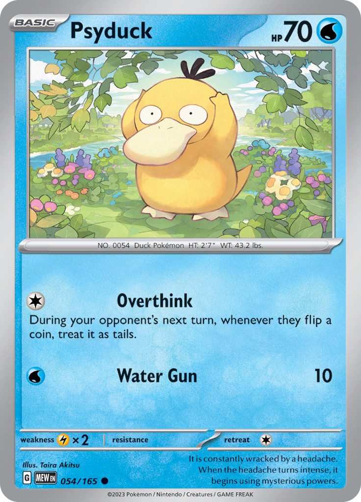 054/165 Psyduck SV 151 English