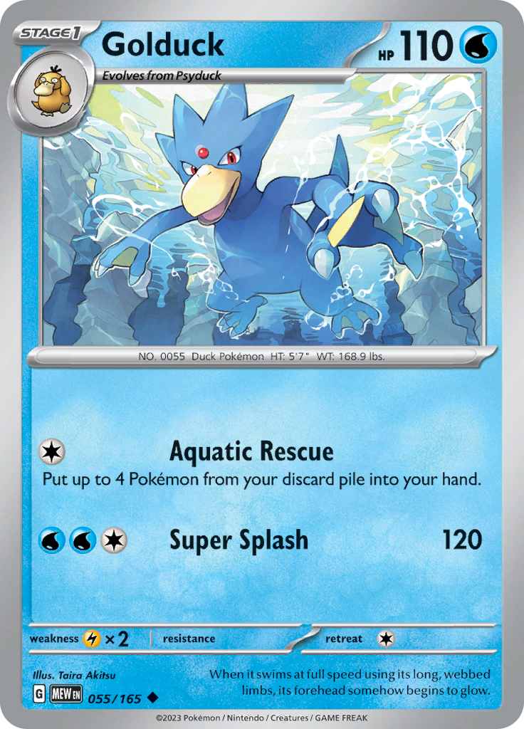 055/165 Golduck SV 151 English