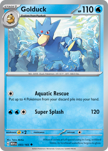 055/165 Golduck SV 151 English