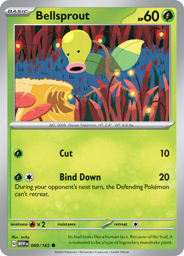 069/165 Bellsprout SV 151 English