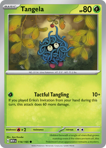 114/165 Tangela SV 151 English