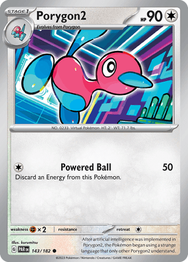 Porygon2 143/182 sv04 Paradox Rift