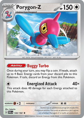 Porygon-Z 144/182 sv04 Paradox Rift