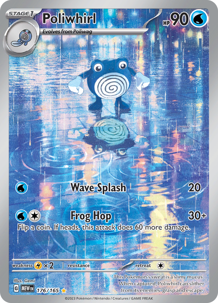 176/165 Poliwhirl SV 151 English