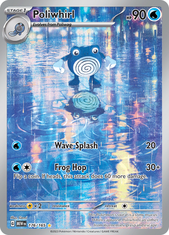 176/165 Poliwhirl SV 151 English