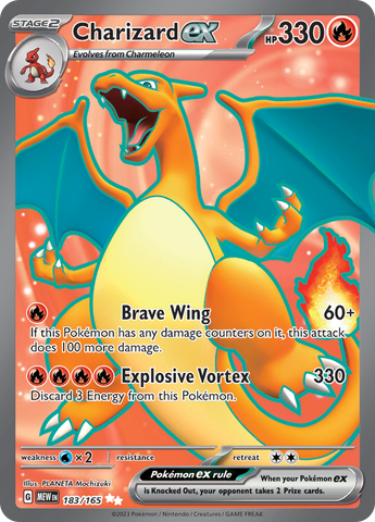 183/165 Charizard ex SV 151 English